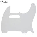 Fender Standard Telecaster Guitar Pickguard White Pearl 8 Hole 4 Ply S/S