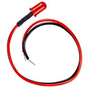 A red 5MM LED with wire.
