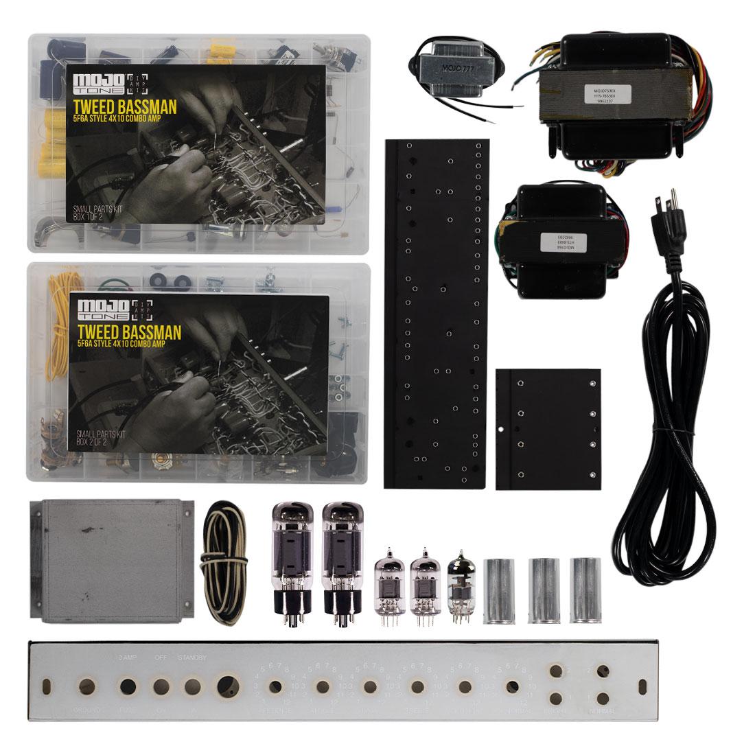 fender bassman pedal clone Tweed Bassman® 5F6-A Style Guitar Tube Amp Kit – Mojotone