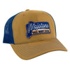 Mojotone Biscuit and Blue Vacuum Tube Trucker Cap
