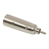 RCA Male to XLR 3 Pin Male Adapter