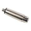 RCA Female to XLR 3 Pin Female Adapter