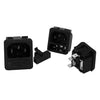 Snap-In A/C Power Inlet with Fuse Holder