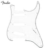 Fender Standard Stratocaster Guitar Pickguard White 11 Hole 3 Ply S/S/S