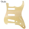 Fender Standard Stratocaster Guitar Pickguard '57 Gold Anodized 8 Hole 1 Ply S/S/S