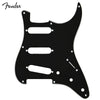 Fender Standard Stratocaster Guitar Pickguard '57 Black 8 Hole 3 Ply S/S/S