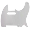 Mojotone Electric Guitar Pickguard for Tele 5 Hole White 1 Ply