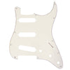 Mojotone Electric Guitar Pickguard for American Strat SSS Parchment 3 Ply