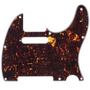 Mojotone Electric Guitar Pickguard for Tele 8 Hole Red Tortoise 3-Ply