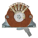 A Mojotone deluxe Telecaster 4-way pickup selector switch isolated on a white background.