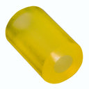 An image of yellow pickup height tubing that has been pre-cut into 3/8" increments.