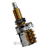 Mojotone 500K Audio Taper Push-Push Long Shaft Guitar Potentiometer