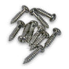 P-90 Dog Ear Mounting Screws Nickel (Set of 10)