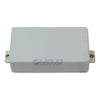 Plastic Humbucker Pickup Cover White