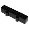 Jazz Bass Bridge Pickup Cover 65mm Black