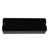 2-Hole Mount Soapbar Bass Pickup Cover Black (6 String)