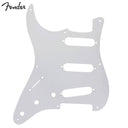 Fender Left Handed '57 Stratocaster Guitar Pickguard White 8 Hole 1 Ply