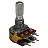 250KB 16MM Long Split Shaft PC Mount Dual Potentiometer