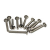 Stainless Screws For Mounting Small Tweed Chassis (Set of 12)