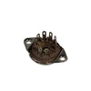 9-Pin Brown Chassis Top Mount Tube Socket