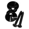 Vintage Fender Style Strap Buttons Black