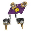 Solderless Convertible Les Paul Guitar Wiring Harness with Push-pull (Long Shaft)