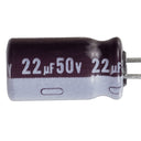 Rubycon 22uF 50V Radial Electrolytic Capacitor