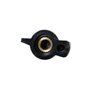 Mojotone Flat Topped Black Chicken Head Knob