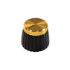 Mojotone British Style Set Screw Knob (Gold)