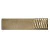 British Style Gold Metal Mesh for Backpanels (DIY Trim to Fit)