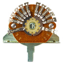 A Mojotone Stratocaster 5-way pickup selector super switch for Fender Stratocasters or an upgrade on any guitar.