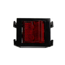 Illuminated Red Rocker Switch DPST 4 Lug