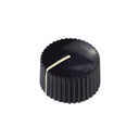 Fender Style Black Barrel Knob