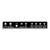 Blackface Princeton Reverb Style Backplate (No logo) (11" x 1-11/16")