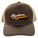 Mojotone Retro Groove Brown Trucker Hat