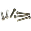 P.A.F. Humbucker/P90 5-40 Polepieces Nickel (1010 Steel) (Set of 6)
