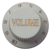 Strat Volume Knob (White)