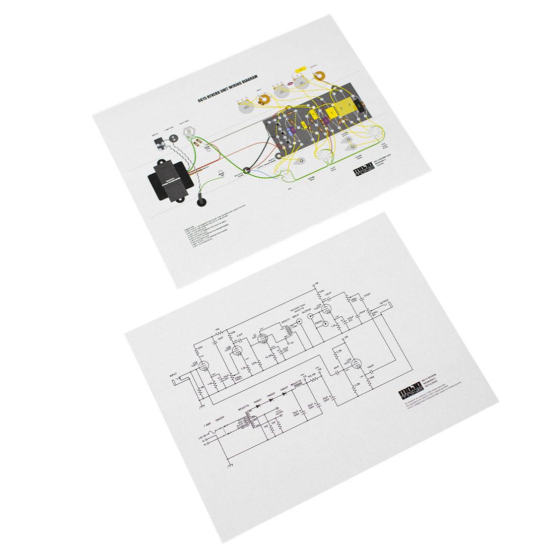 Blackface 6G15 Reverb Unit Guitar Tube Amp Kit – Mojotone