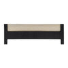 British Style Large Box Head Backpanel w/ Gold Metal Mesh