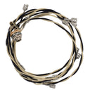 A Mojotone speaker wiring harness for 4x12 cabinets with a Switchcraft J11 jack