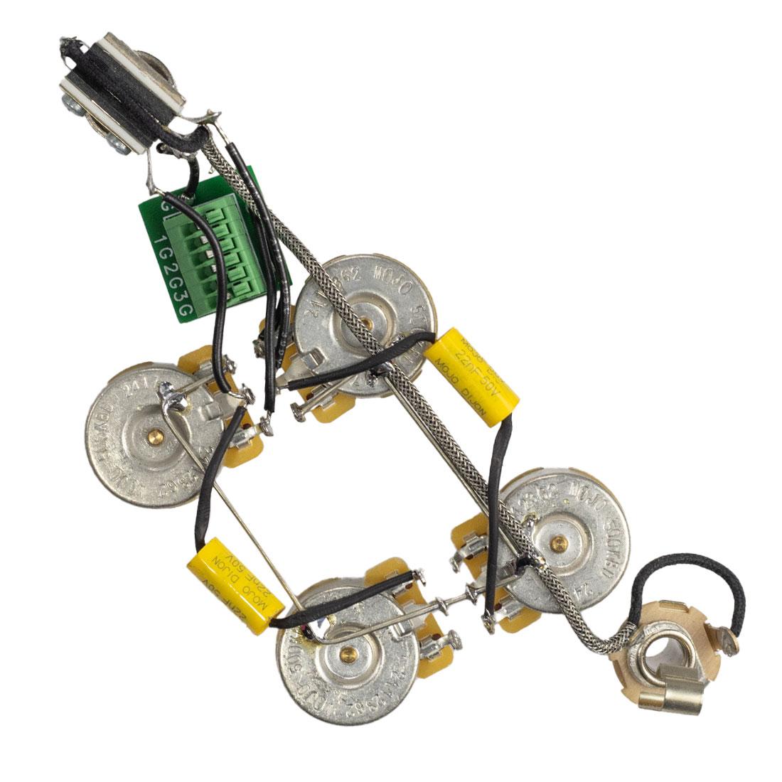 Solderless SG Guitar Wiring Harness – Mojotone